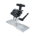 KUPO KCP-654 2" COUPLER W/ A SWIVEL CAMERA MOUNTING PLATE