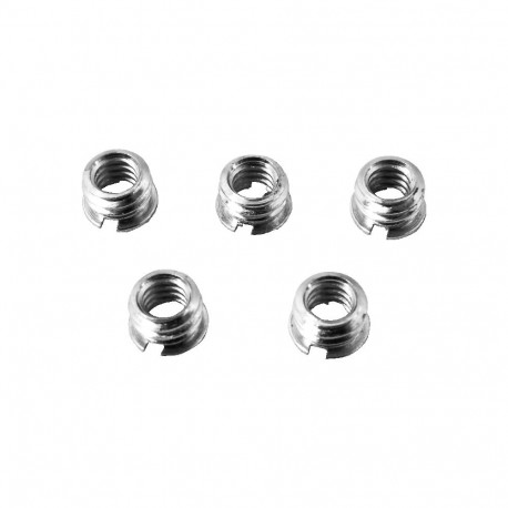 Kupo adapter KS-053 3/8"-16 sise- kuni 1/4"-20 sisekeere 5tk komplekt