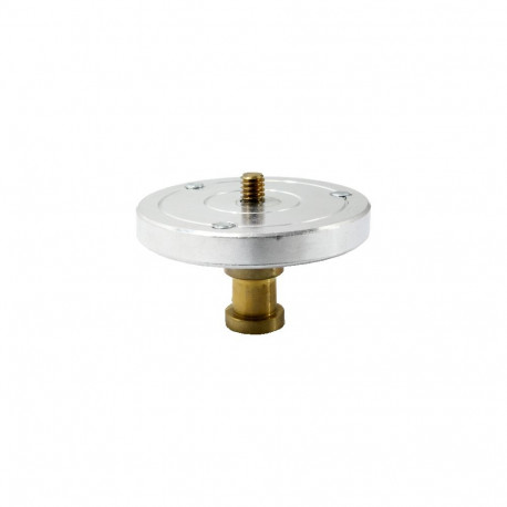 Kupo keermestatud kinnitusplaat KS-024 1/4"-20 koos Baby 5/8" (16mm) tihvtiga