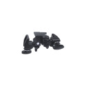 KUPO KCP-720B DOUBLE CONVI CLAMP - BLACK