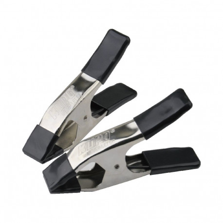 Kupo vedruklamber KCP-356-BK terasest 6in 2 tk komplekt, must