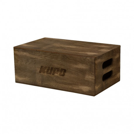 Kupo KAB-008-BST Apple Box Brown Stained - Full - 20" x 12" x 8"
