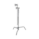 KUPO CL-40MK 40" MASTER C-STAND WITH SLIDING LEG & QUICK RELEASE - SILVER KIT