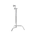 KUPO CL-30MK 30" MASTER C-STAND WITH SLIDING LEG & QUICK RELEASE - SILVER KIT