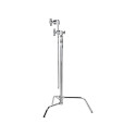 KUPO CL-20MK 20" MASTER C-STAND WITH SLIDING LEG & QUICK RELEASE - SILVER KIT
