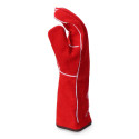 Work Gloves EDM Welders Red Cotton Suede Kevlar - 10