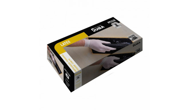 Disposable Gloves JUBA Box Powdered (100 Units) - 7