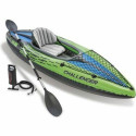 Kajak Intex Challenger K1 Roheline Täispuhutav 274 x 33 x 76 cm