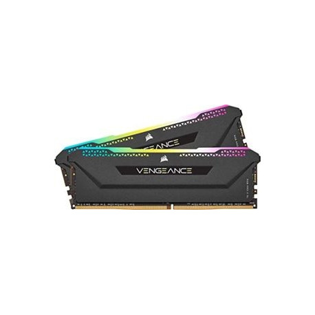 Corsair DDR4 - 64GB - 3600 - CL - 18 - Dual-Kit - Vengeance RGB PRO SL, black