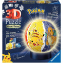 Ravensburger 3D Puzzle Ball Night Light Pokemon (72 pieces)