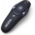 Dicota Pin Point Wireless Laser Pointer, Presenter (black)