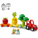 LEGO 10982 DUPLO Fruit and Vegetable Tractor Construction Toy