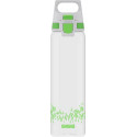 SIGG drinking bottle Total Clear One MyPlanet "Green" 0.75L (transparent/light green, one-hand closu