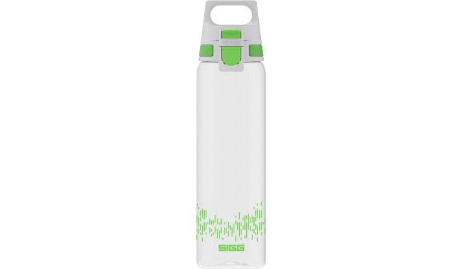 SIGG drinking bottle Total Clear One MyPlanet "Green" 0.75L (transparent/light green, one-hand closu