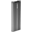 Lindy USB 3.2 Gen 2x2 NVMe M.2 SSD, Drive Enclosure (Silver)