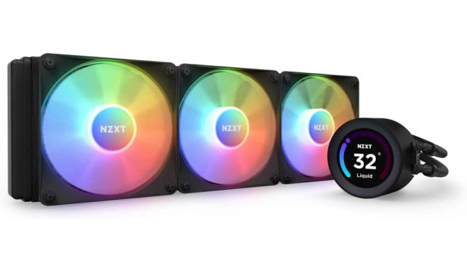 NZXT Kraken Elite 360 RGB 360mm, water cooling (black)