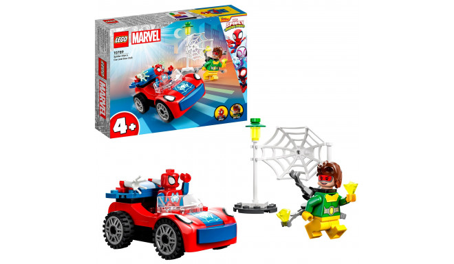 LEGO 10789 Marvel Spidey and His Super Friends Spider-Man's Car and Doc Ock Construction Toy