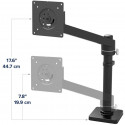 Ergotron NX monitor arm, monitor holder (black (matt))