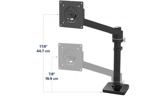 Ergotron NX monitor arm, monitor holder (black (matt))