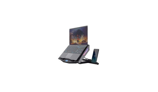 Trust GXT 1127 YOOZY laptop cooling pad 43.9 cm (17.3&quot;) 1500 RPM Black, Grey