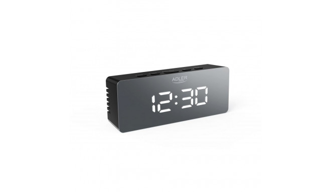 Adler Alarm Clock AD 1189B Black