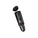 Auto kiirlaadija sigaretisüütaja pordiga 12-24V 120W USB + USB-C, hall