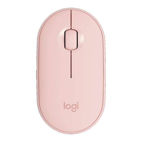 LOGITECH M350S Pebble 2 Bluetooth Mouse - TONAL ROSE