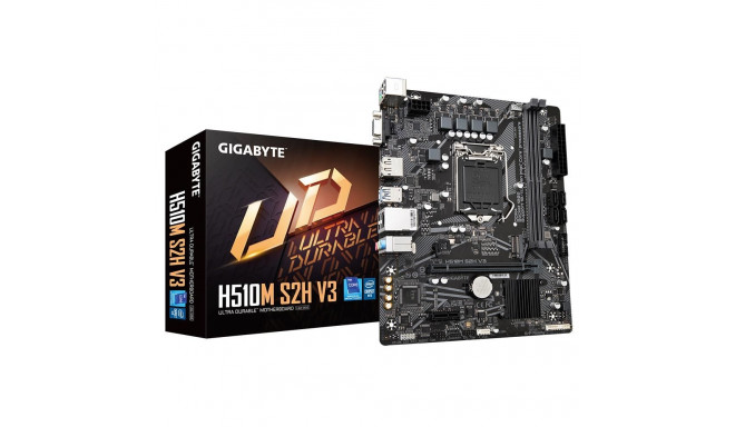 Gigabyte emaplaat Intel H470 Express LGA1200 Micro-ATX DDR4x2 1xPCI-Express 3.0