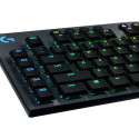 LOGITECH G815 LIGHTSYNC RGB Mechanical Gaming Keyboard - GL Clicky - CARBON - PAN - NORDIC