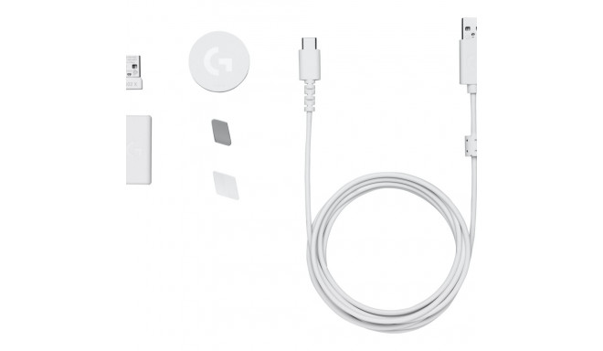 LOGITECH G502 X PLUS - WHITE/PREMIUM - EER2