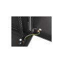 RACK CABINET 19" WALL-MOUNT 6U/600X450 FOR SELF-ASSEMBLY WITH METAL DOOR BLACK LANBERG (FLAT PACK)