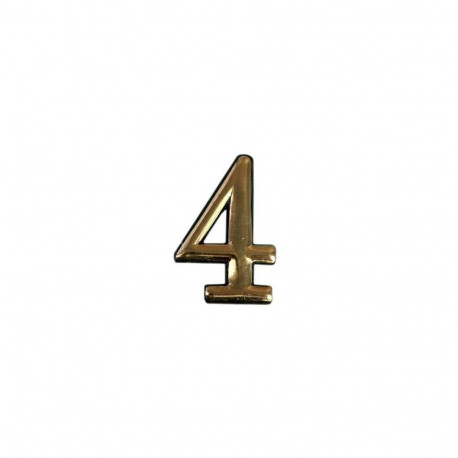 ukse number CR 4 plastmass