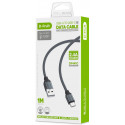 D-Fruit kaabel USB-A - USB-C 1m, hall (DF441C)