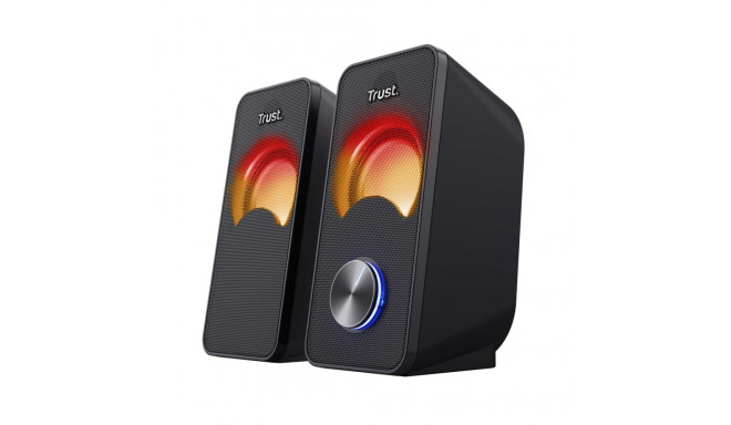 Trust Arys - RGB LED illuminated 2.0 speaker set (black)