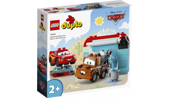 LEGO DUPLO Pikne McQueeni ja Matu lõbus autopesu