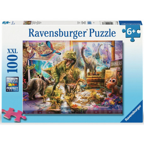 Ravensburger pusle 100 tk Dinosaurused