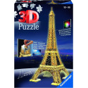 Ravensburger 3D pimedas helendav pusle Eiffeli torn 216 tk