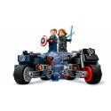 LEGO Super Heroes Musta Lese ja Kapten Ameerika mootorrattad