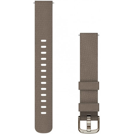 Garmin kellarihm Lily 2 Nylon, coffee/cream gold