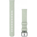 Garmin watch strap Lily 2 Nylon, sage gray/silver