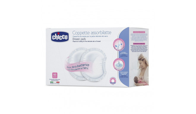 CHICCO antibakteriaalsed rinnapadjad, 60 tk