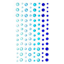 Kristallkleebis 3-6mm, 104tk/pk, sinine