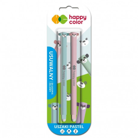 Kustutatav tindipliiats EARS LIGHT 2tk, 0.5mm sinine