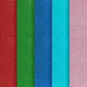 Glitterkartong segupakk MIX A3, 210g/5lk