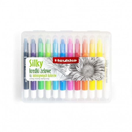 Geelkriidid SILKY 12tk