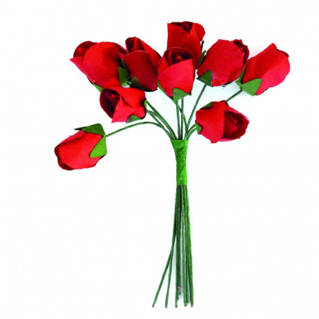 Paberlill Tulp - punane