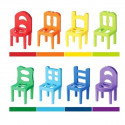Askato mänguklotsid Chairs 40tk
