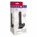 Dildo S Pleasures Don Jon Metall Silikoon (18 cm)