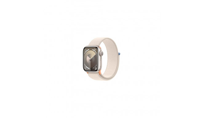 Apple Watch Series 9 41 mm Digital 352 x 430 pixels Touchscreen Beige Wi-Fi GPS (satellite)