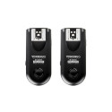 A set of two Yongnuo RF603N II flash triggers with a cable N1 for Nikon